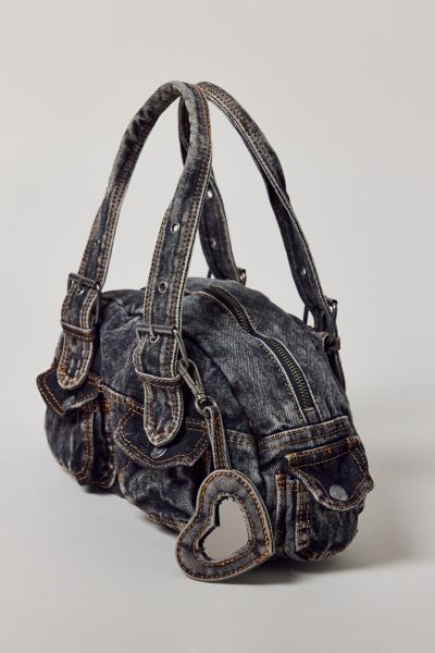 BDG Denim Duffle Shoulder Bag