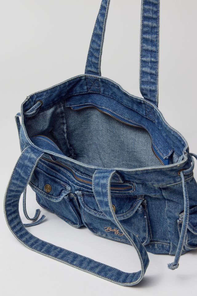 BDG Y2k Denim Tote Bag In Denim,at Urban Outfitters in Blue