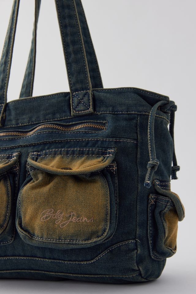 BDG Y2K Denim Pocket Tote Bag | Urban Outfitters
