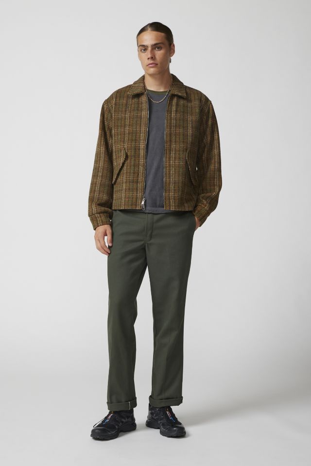 UO Plaid Brushed Zip Jacket #2