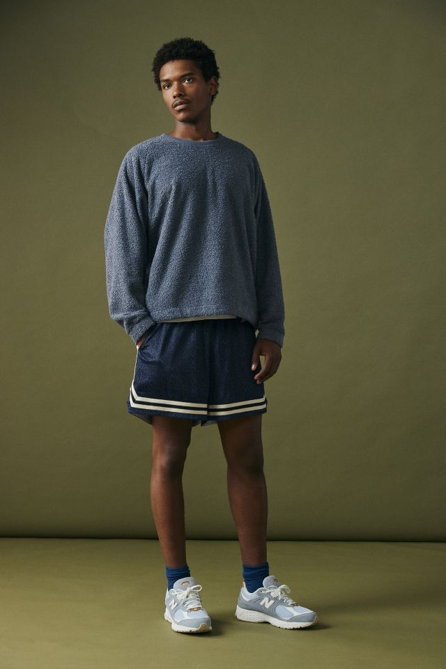 Fleece on sale crewneck pullover