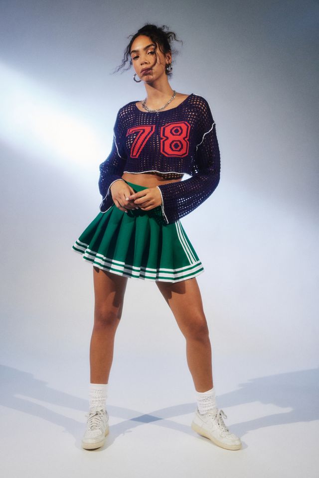 Jaded London 78th Street Cropped Sweater | Urban Outfitters