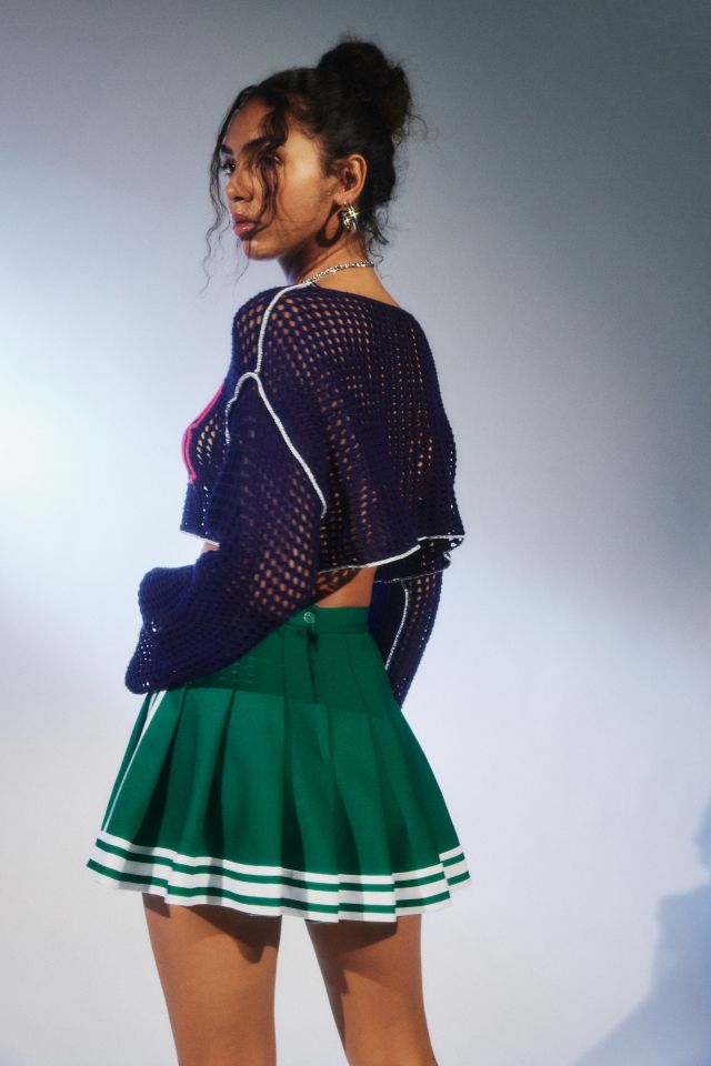 トップス Jaded London Taupstray knit Jaded London Extreme Fold Over Lace Up Knit Top in Charcoal