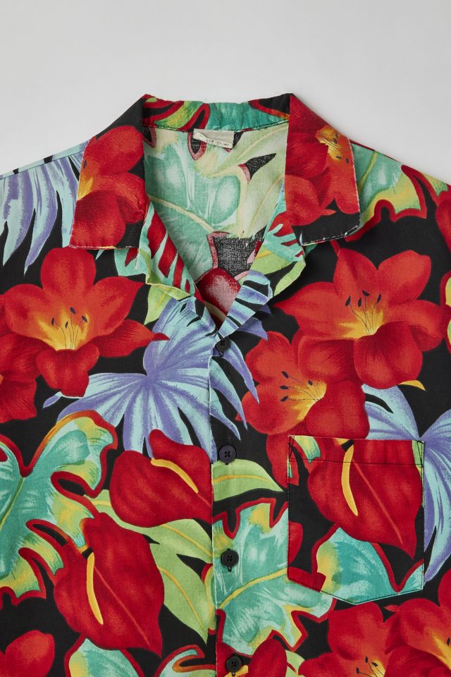 Vintage Flower Pattern Shirt #2