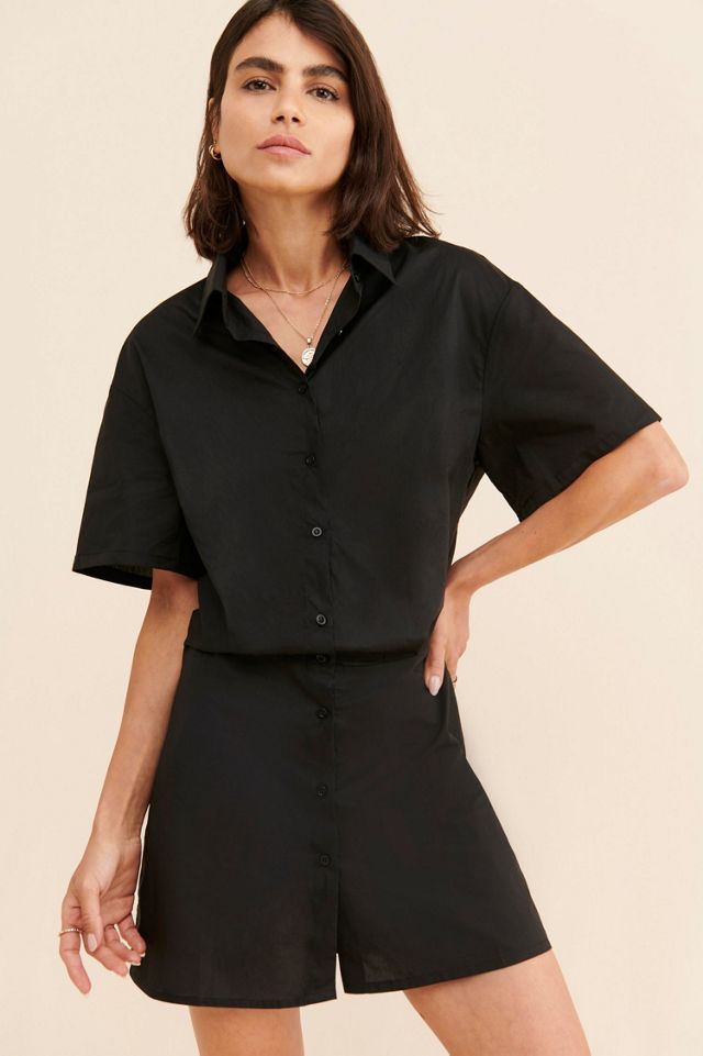 Lioness Palm Beach Mini Shirt Dress | Urban Outfitters