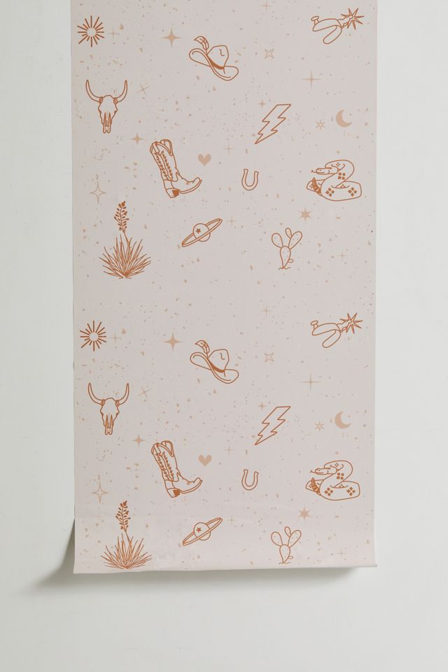 Allie Falcon Cowboy Things Removable Wallpaper #1
