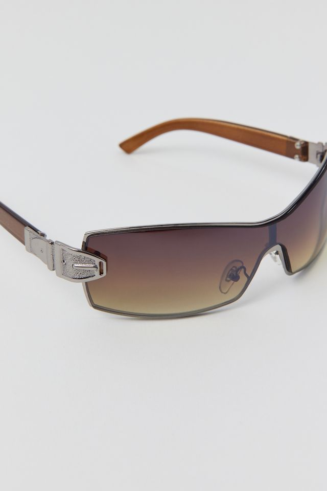 Lunettes de soleil vintage Y2k à boutons Urban Renewal #2