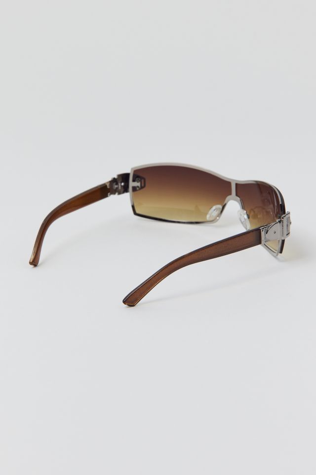 Lunettes de soleil vintage Y2k à boutons Urban Renewal #3