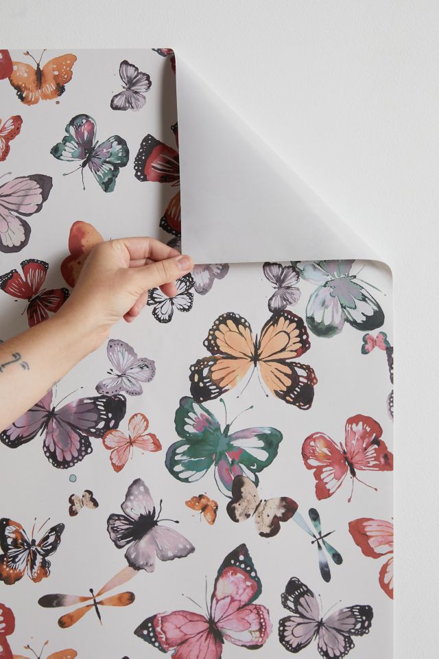 Ninola Design Butterfly Wings Countryside Removable Wallpaper #2