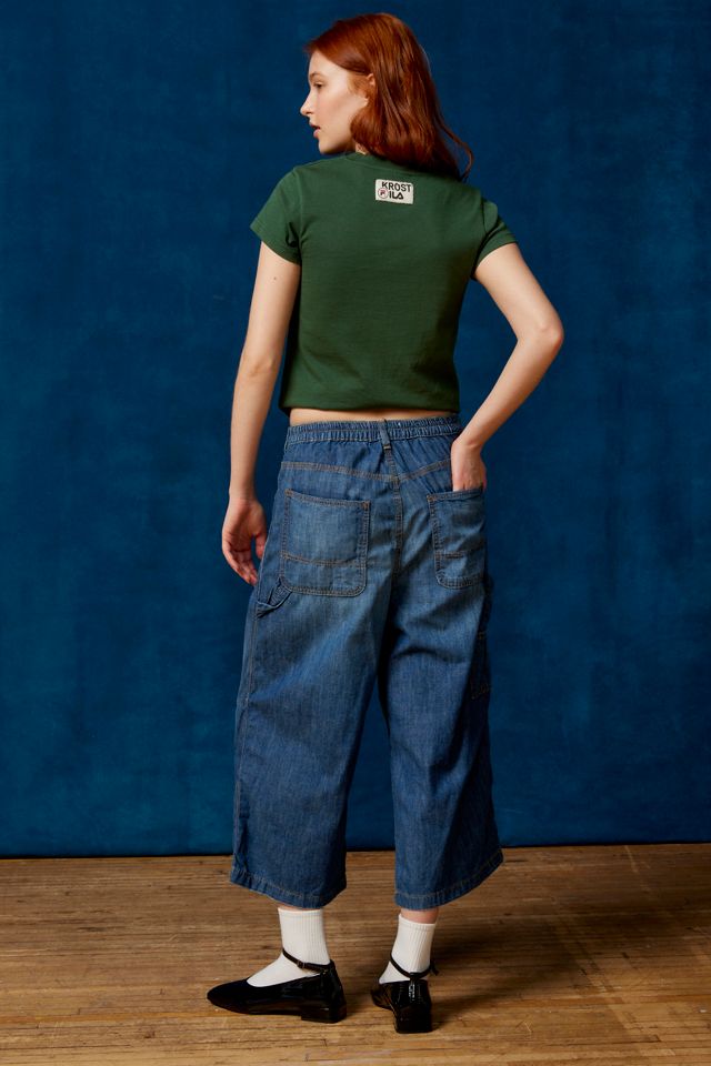BDG Meg Slouchy Cropped Carpenter Jean #4