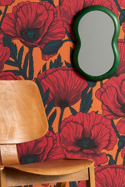 Floral Wallpaper Crew Sock  Urban Outfitters Mexico - Clothing, Music,  Home & Accessories