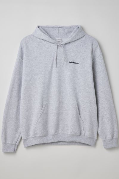 Iets Frans Embroidered Hoodie Sweatshirt Urban Outfitters 