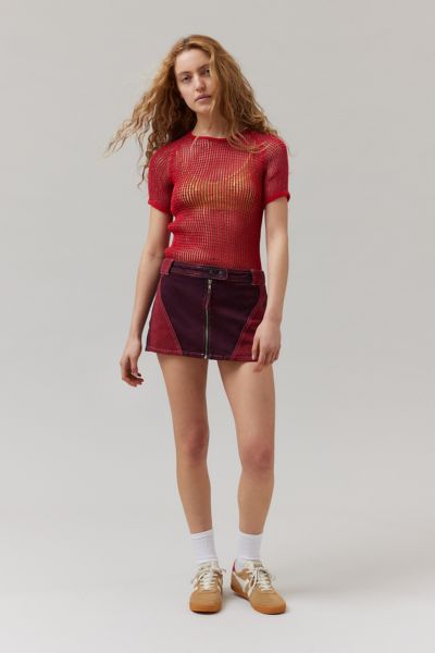 Levi denim outlet skirt urban outfitters