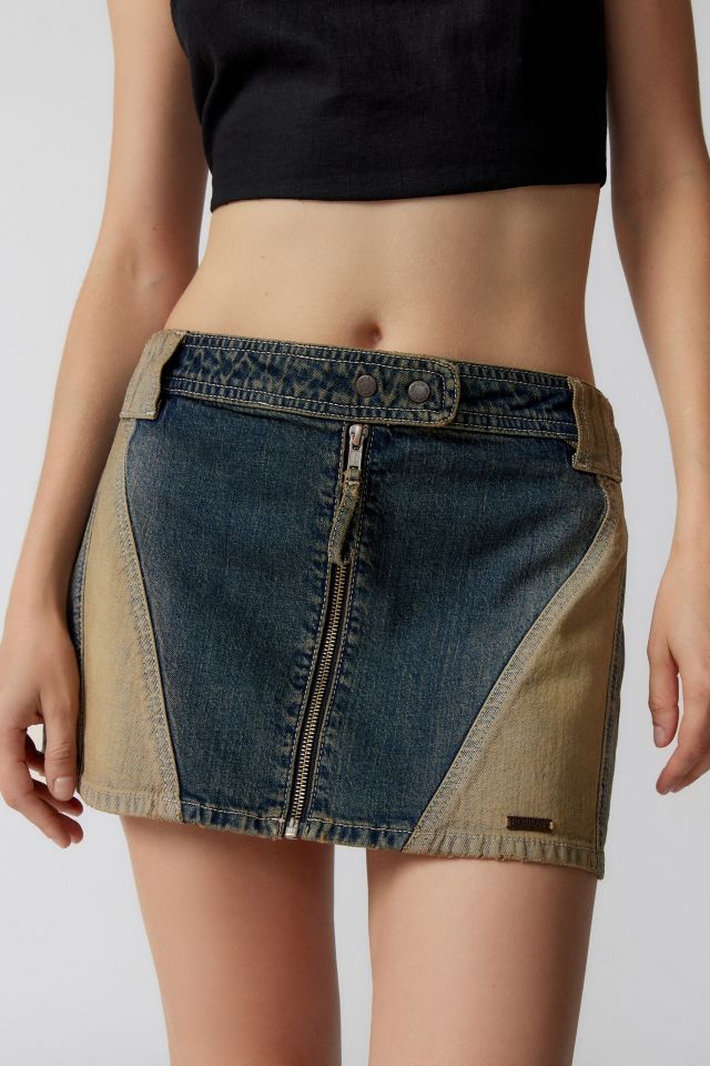 Denim skirt urban outfitters sale