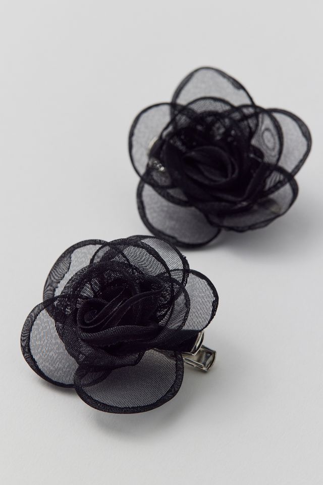 Rosette Hair Clip Set #2