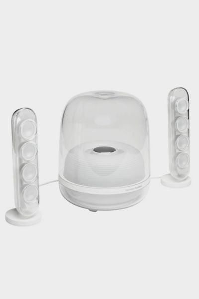 Harman Kardon Soundsticks Iv Bluetooth Speaker System In Clear/white At Urban Outfitters In Clear/white