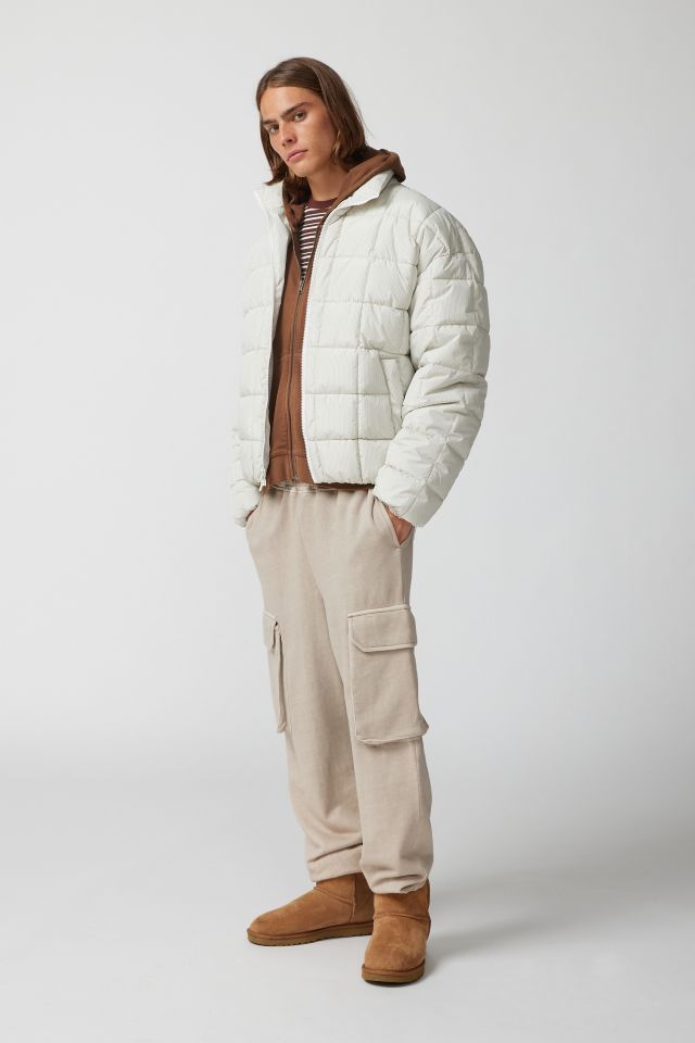 UO Square Quilted Round Puffer Jacket | Urban Outfitters