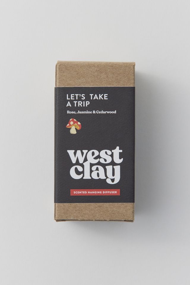 West Clay Scented Hanging Car Diffuser #1