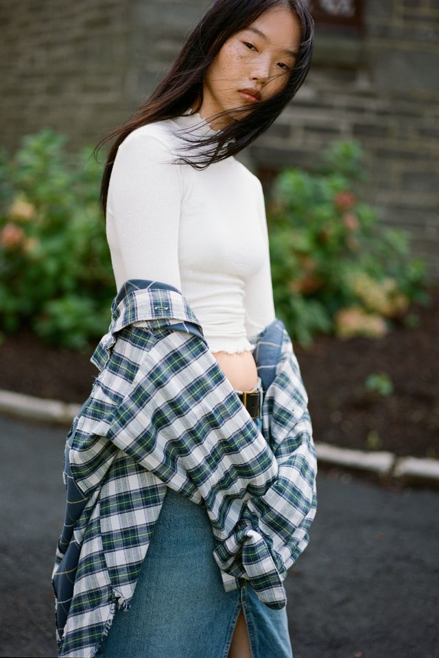 BDG Spliced Dad Button-Down Shirt #1