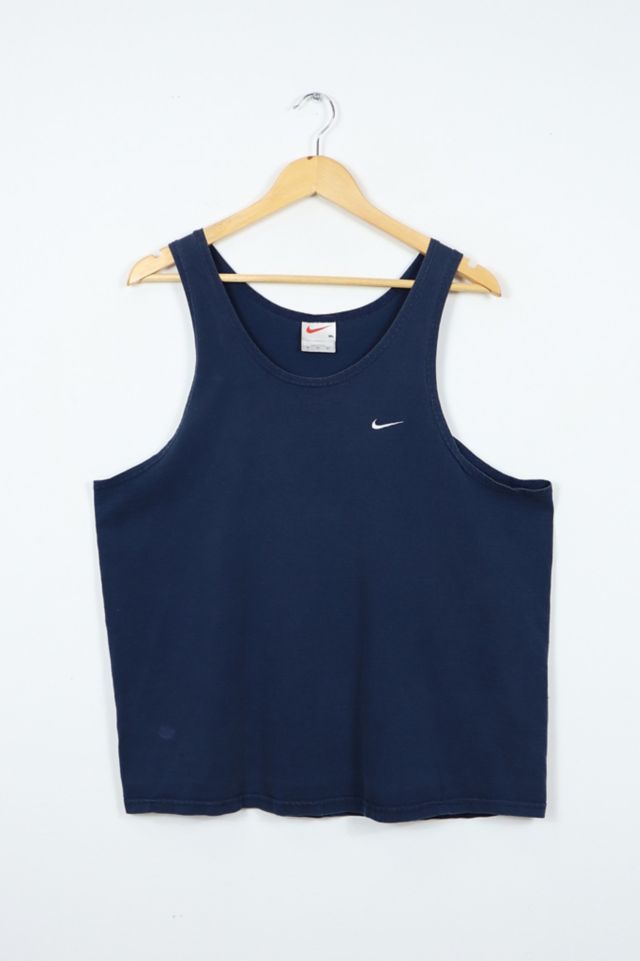 Nike navy sale tank top