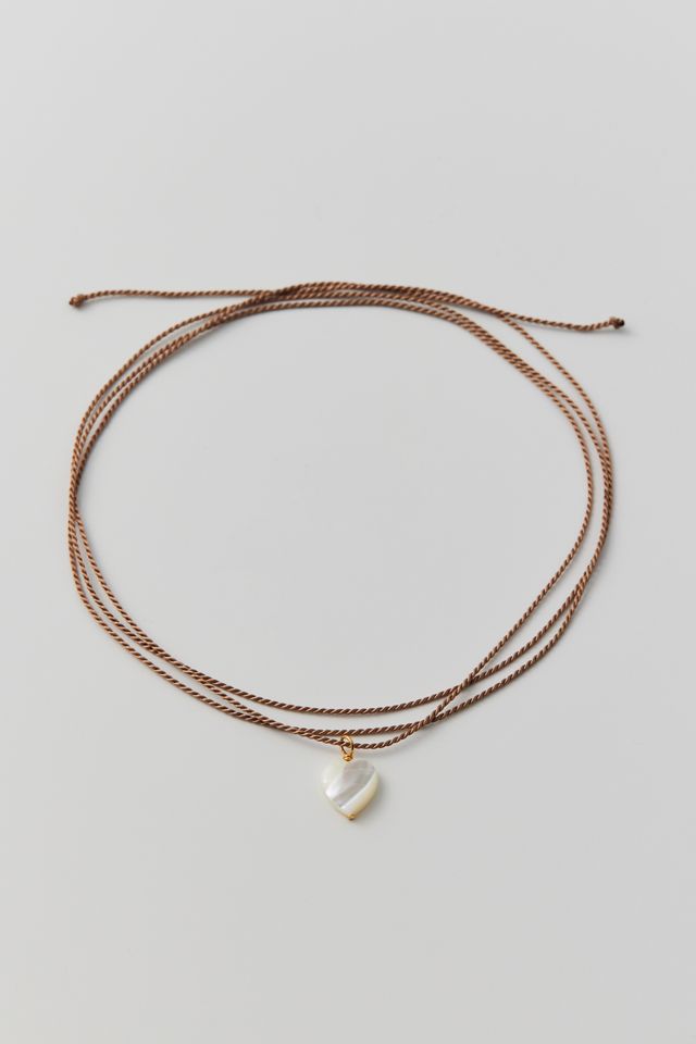 Frasier Sterling St. Barths Corded Choker Necklace | Urban Outfitters