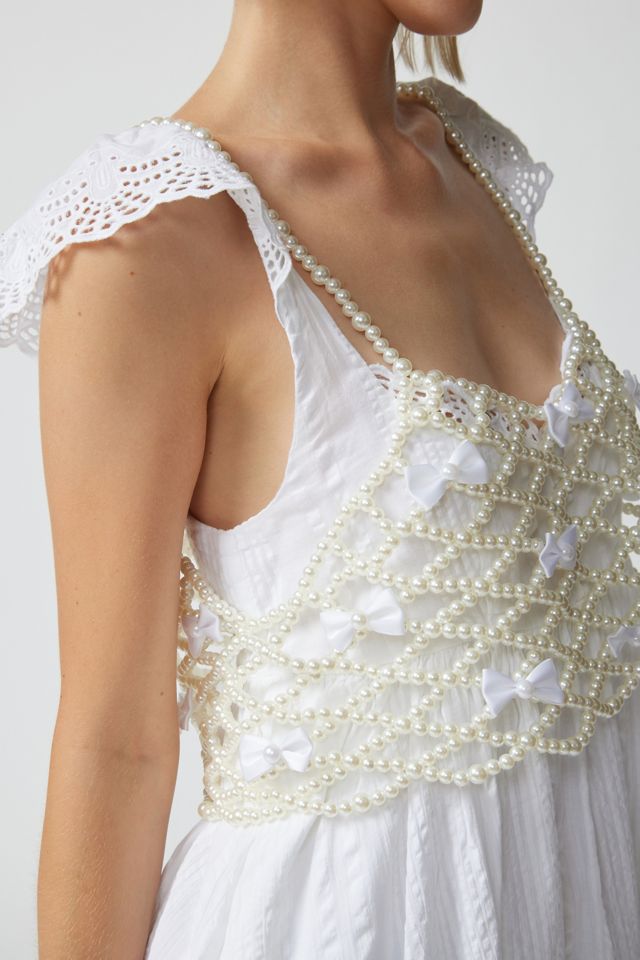 Pearl Bow Top #2