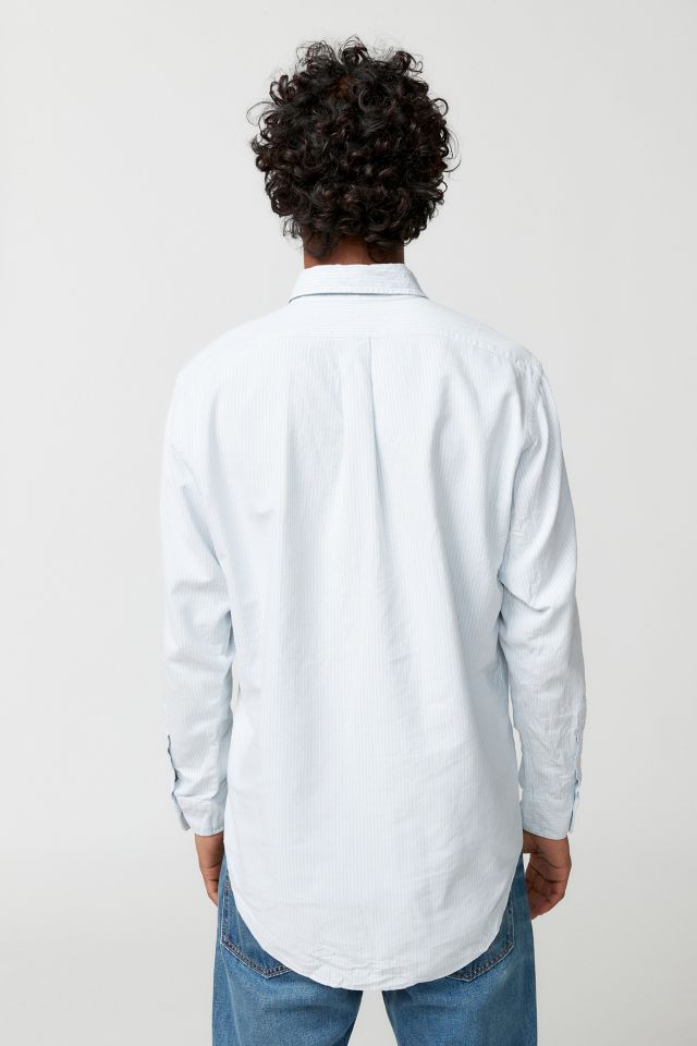 Urban Renewal Vintage Striped Button-Down Shirt #3