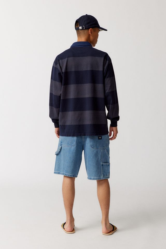 Urban Renewal Remade Overdyed Rugby Shirt | Urban Outfitters