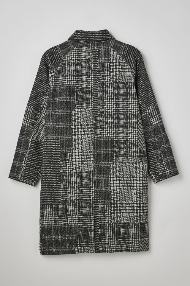 UO Mixed Check Mac Jacket #3