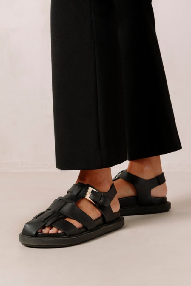 ALOHAS Backbone Leather Fisherman Sandal