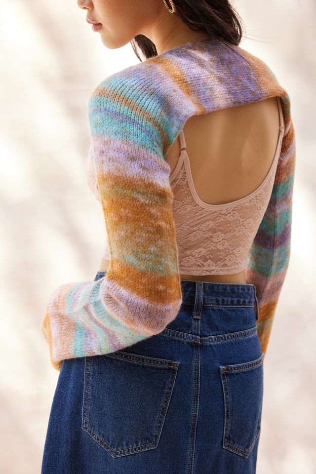 UO Spacedye Shrug Sweater #3