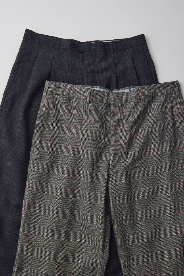 Urban Renewal Remade Plaid Slouchy Cropped Pant #1