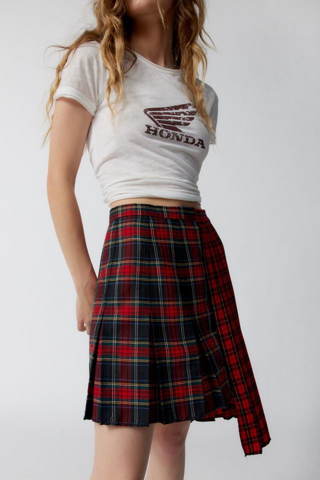 Christmas plaid skirt outlet urban outfitters