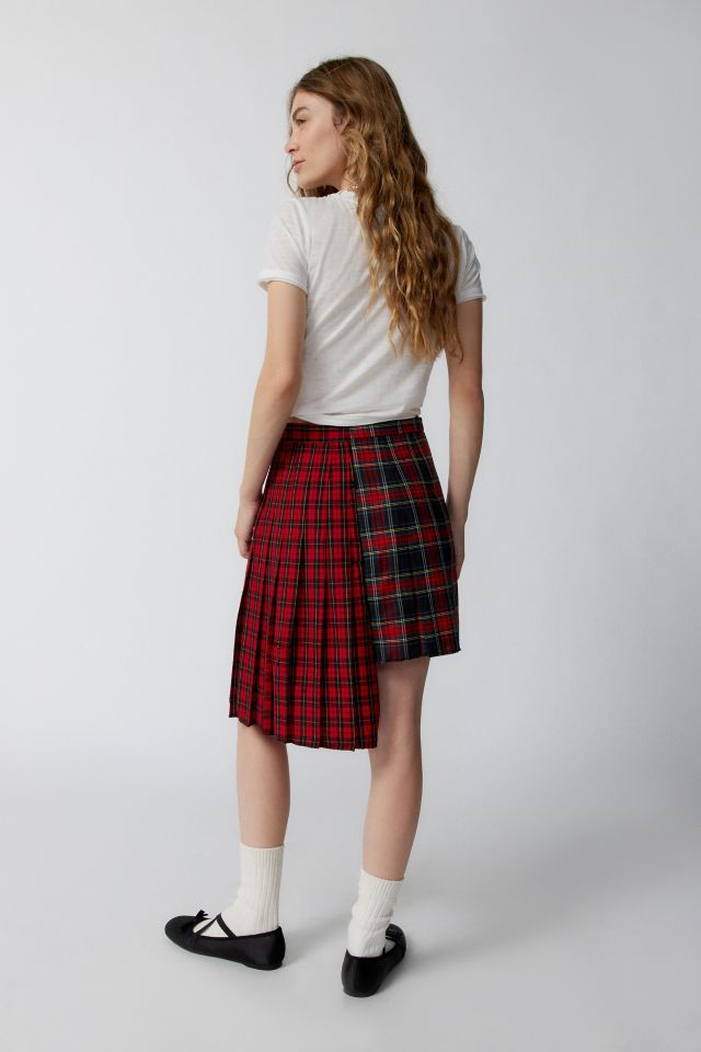 Christmas plaid clearance skirt urban outfitters