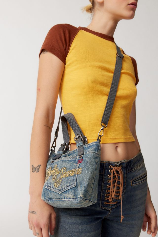 Urban Outfitters BDG Y2K Denim Mini Tote Bag