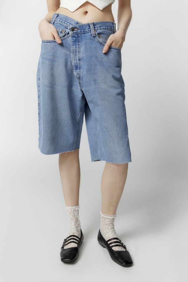 Levi's jean shorts urban outfitters online