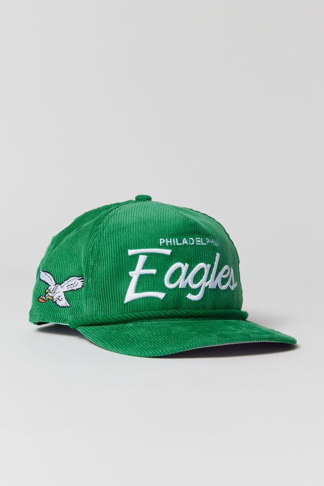 New Era Men's Philadelphia Eagles Golfer Cord Grey Adjustable