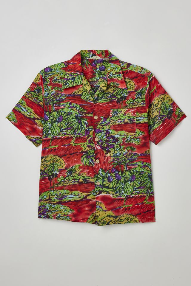 Vintage Tropical Pattern Shirt | Urban Outfitters Canada