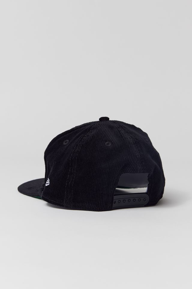 New Era Las Vegas Raiders Corduroy Golfer Snapback Hat #1
