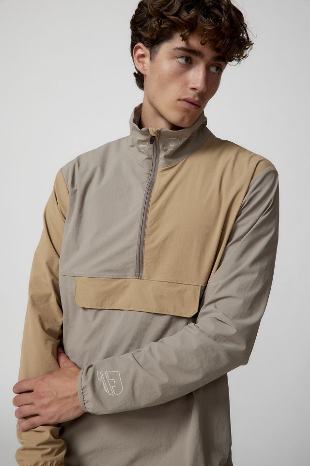 Half zip shop anorak jacket