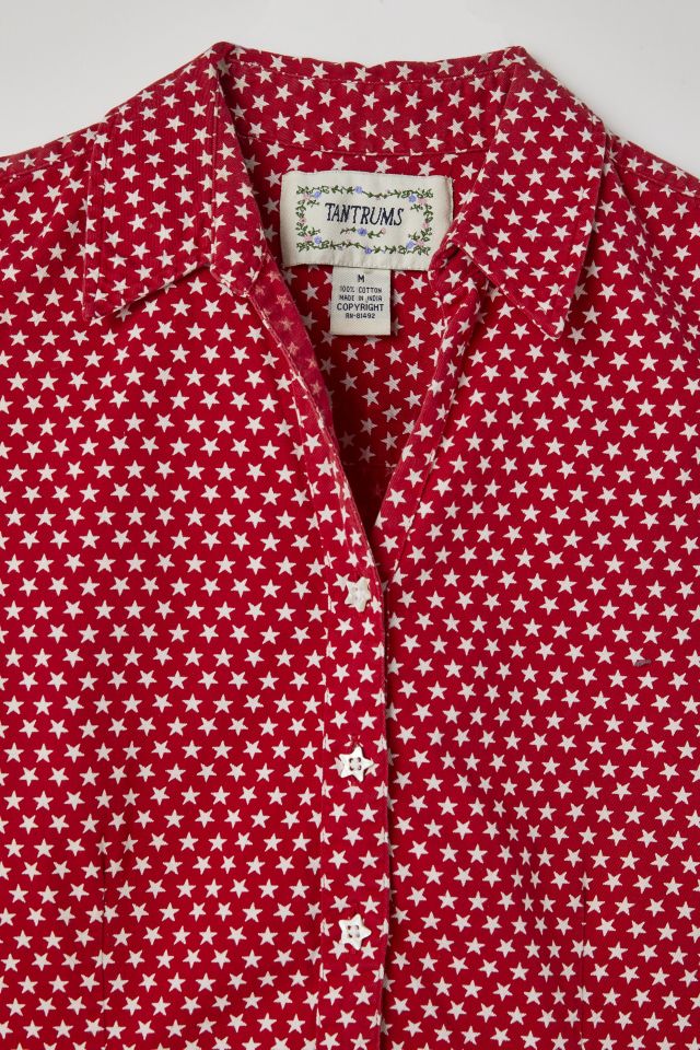 Vintage Star Button-Down Shirt #2