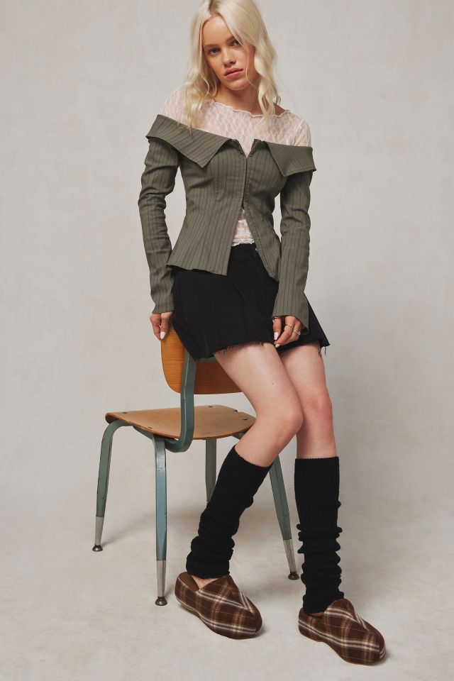 Out From Under Ribbed Long Leg Warmer #1