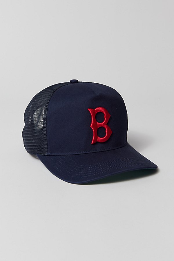 47 Boston Red Sox Trucker Hat In Navy, Men's At Urban Outfitters In Blue