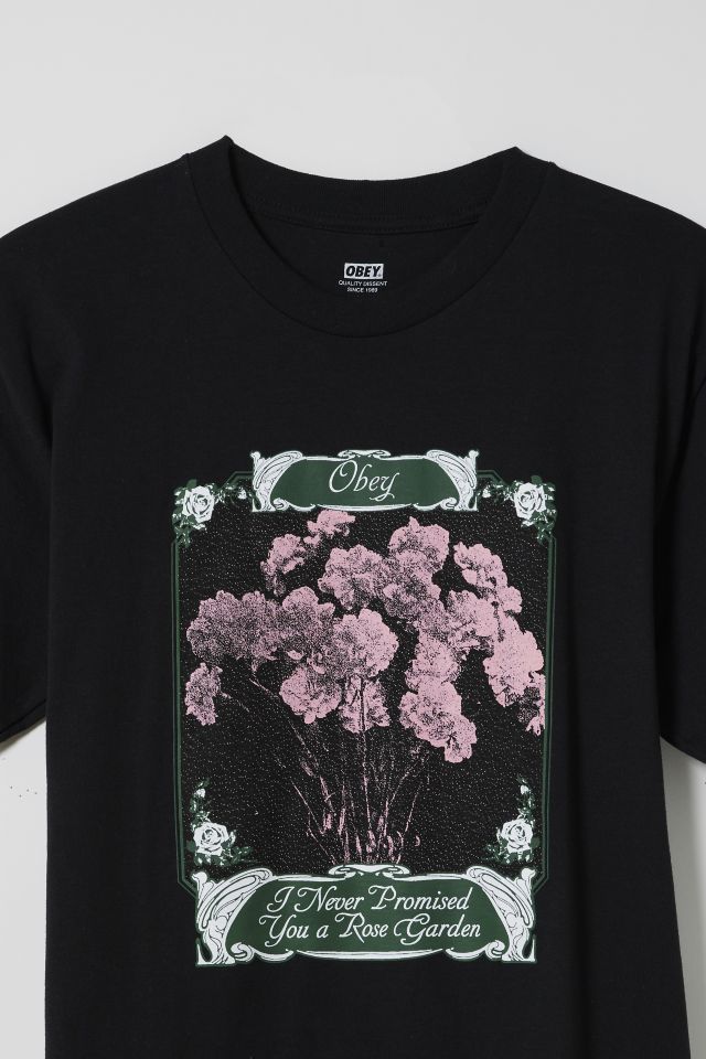 T-shirt roseraie OBEY #1