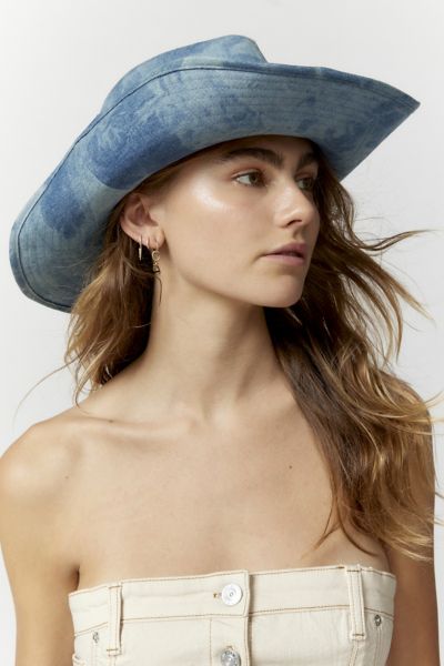 Wyeth Walker Denim Cowboy Hat | Urban Outfitters