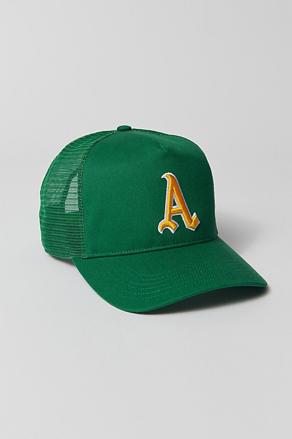 47 Oakland A's Trucker Hat In Green, Men's At Urban Outfitters