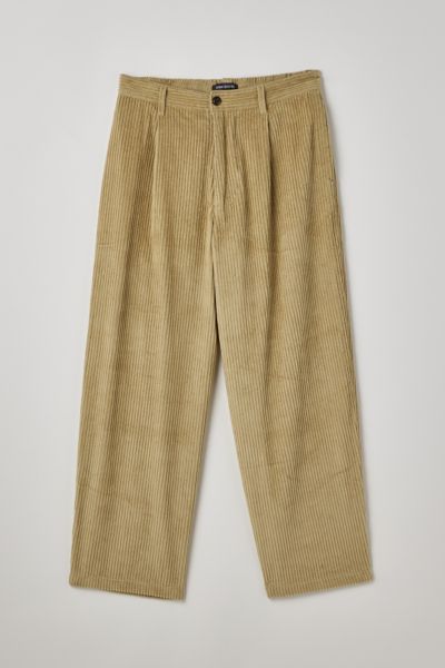 Urban Outfitters Uo Baggy Corduroy Beach Pant In Tan