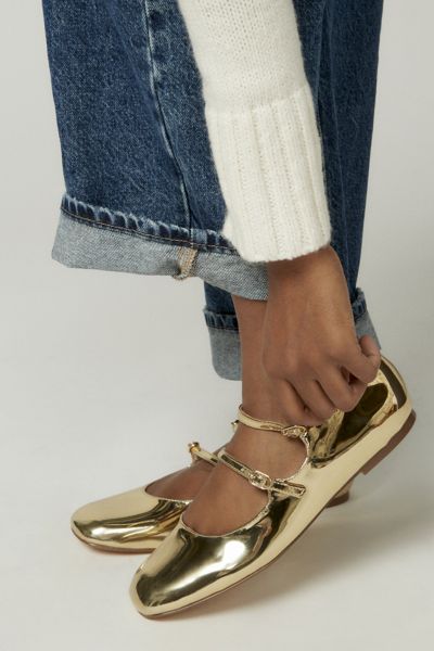 UO Whitney Strappy Ballet Flat | Urban Outfitters