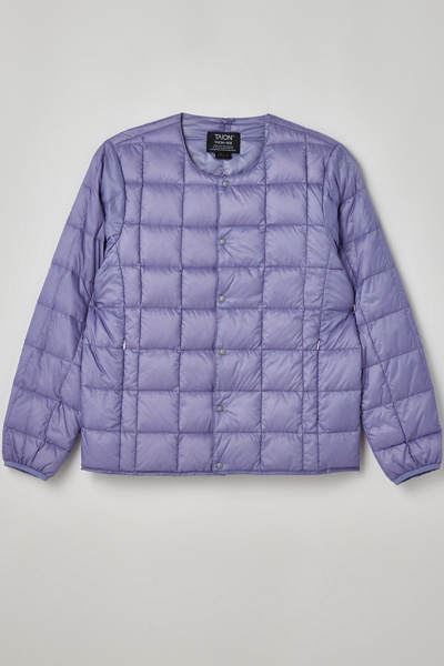 Taion Quilted Down Jacket In Lavender At Urban Outfitters