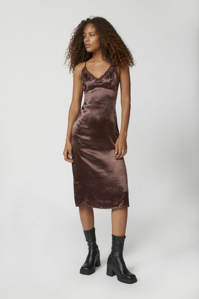 Urban outfitters shop leather dress